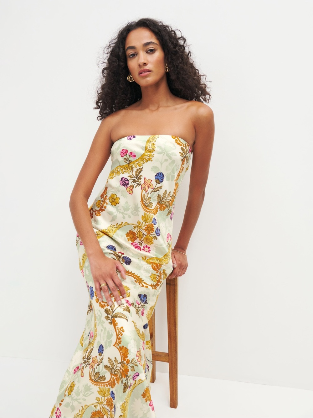 Reformation The Joana Silk Dress